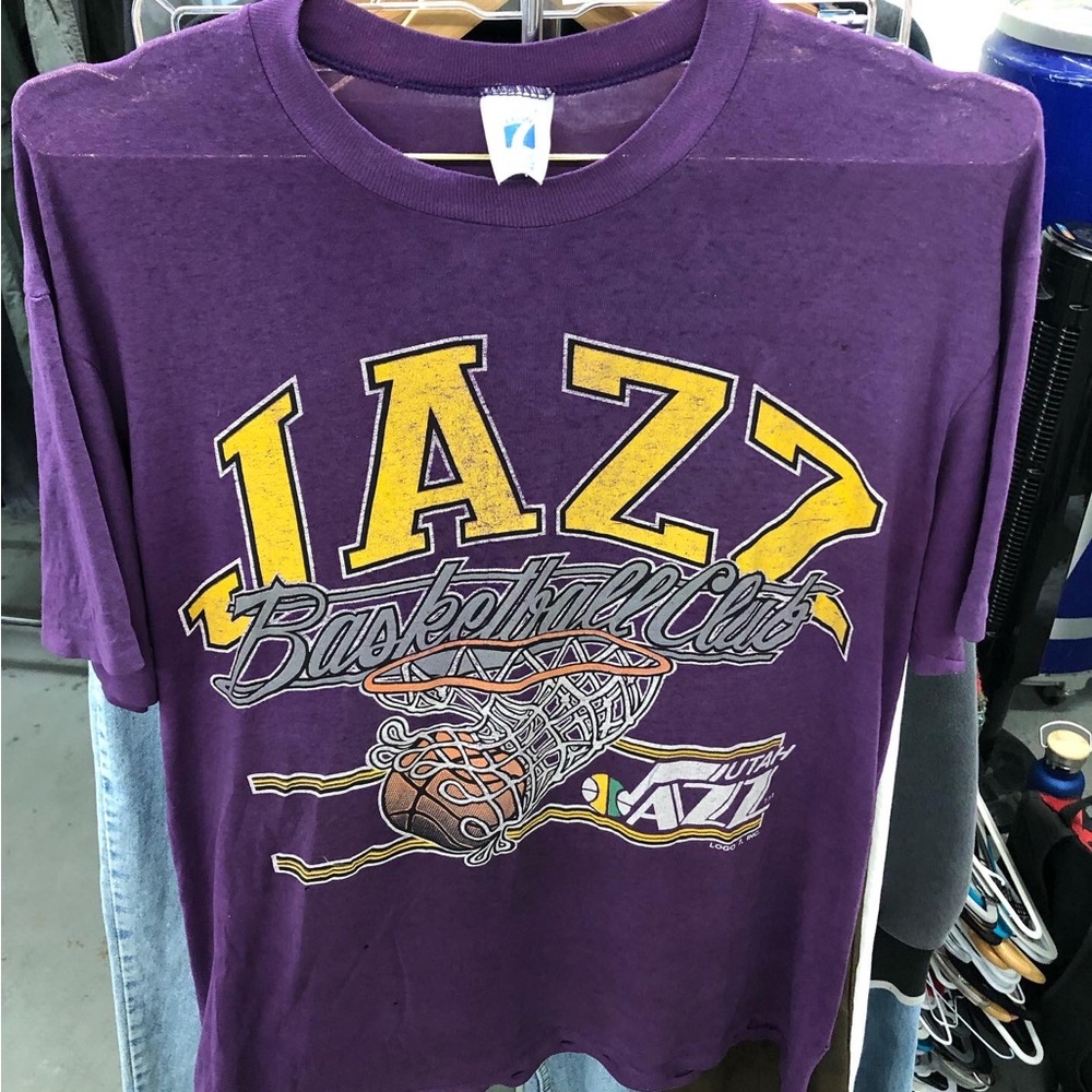 90s vintage Utah Jazz tee